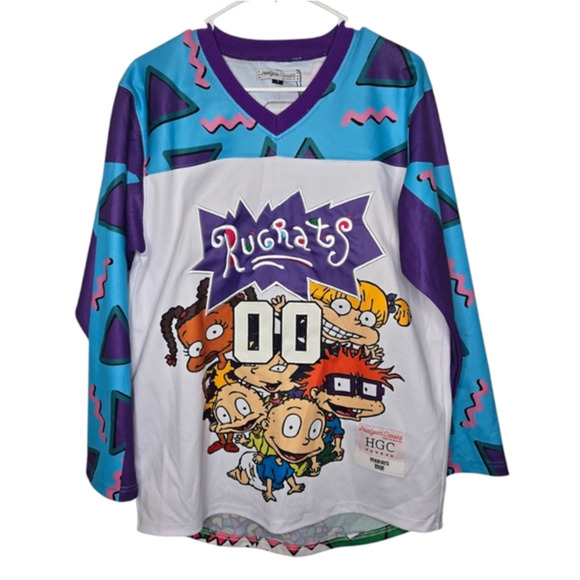 Headgear Classics Rugrats Sports Jersey Unisex SM 90s Retro Oversize Maximalist - Picture 1 of 4